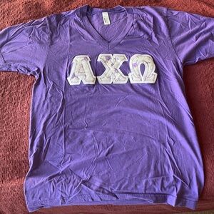Alpha Chi Omega Letters Shirt